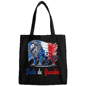 Discover The proud Grenoble flag design Bags