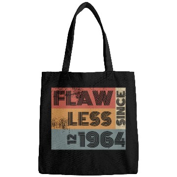 Discover 60th birthday Flawless since 12/1964 Bags
