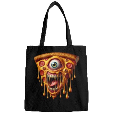 Discover Terrifying Monster Pizza Slice | Hyper-Realistic Bags