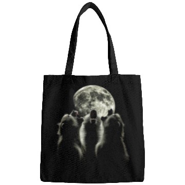 Discover Baboon Monkey Howling Moon Bags