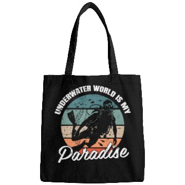 Discover Underwater World Is My Paradise Bags