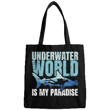 Discover Underwater World Is My Paradise Bags