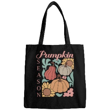 Discover Boho Pumpkin season - Fall autumn vibes Bags