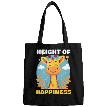 Discover Giraffe Height Of Happiness Bags