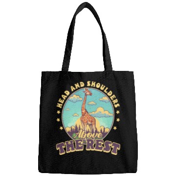 Discover Giraffe Head And Shoulders Above The Rest Bags