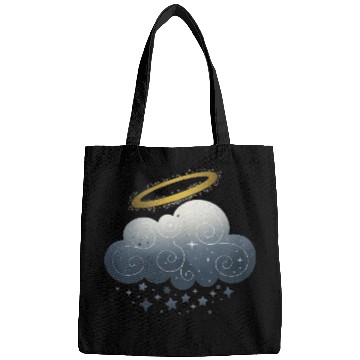 Discover Celestial Embrace Cloud and Star in a Magical Glow Bags