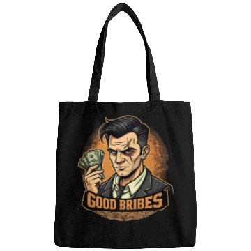 Discover Good Bribes - Gangster Holding Cash Bags