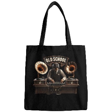 Discover Old School DJ Retro Vibes Bags