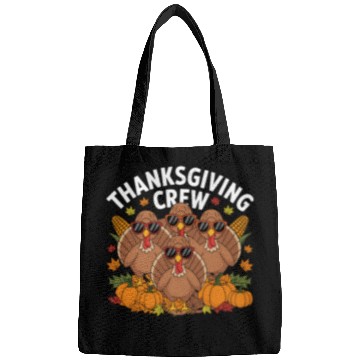 Discover Thanksgiving Crew Turkey Sunglasses Fun Bags