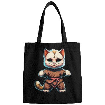 Discover Feline Warrior: The Kung Fu Cat Bags