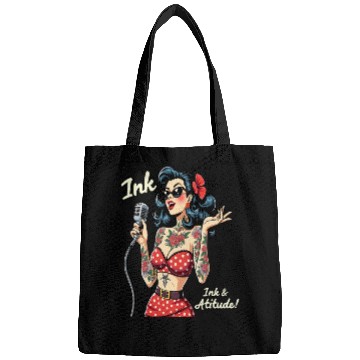 Discover Pinup Ink and Attitude Tattoo Art Bags