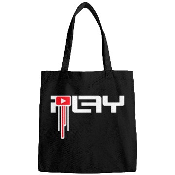Discover Play Icon Party On Techno DJ Music Graffiti Drops Bags