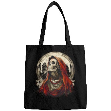 Discover Santa Muerte Saint Death Mexican Sugar Skull Bags