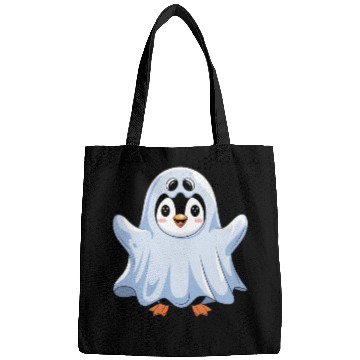Discover Penguin Halloween Cute Ghost Penguin Costume Bags