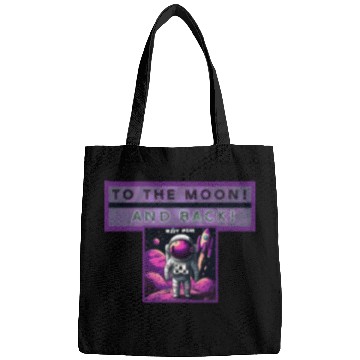 Discover To The Moon & Back Graphic Bags
