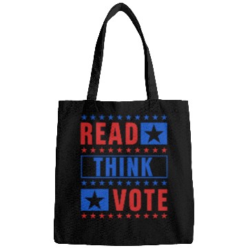Discover Read Think Vote - Election Bags