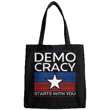 Discover Democracy Starts with You - Election - Vote Bags