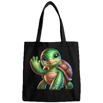 Discover Adorable Waving Turtle Bags