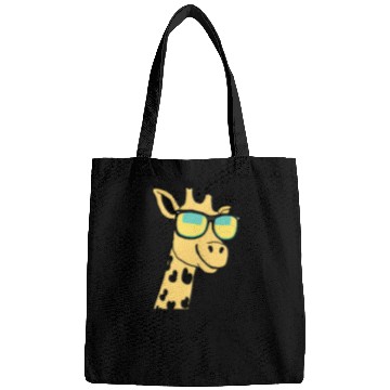 Discover Giraffe in Sunglasses Bags