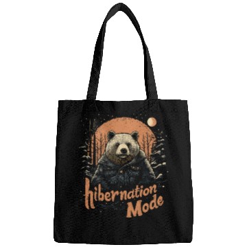 Discover Hibernation Mode Brown Bear Bags