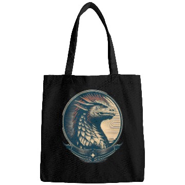 Discover Mystic Dragon Emblem Bags Design