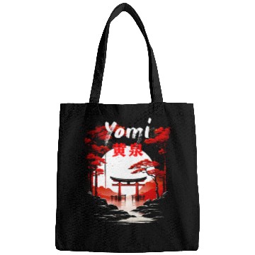 Discover Torii gate Mythological door Yomi Japanese Bags