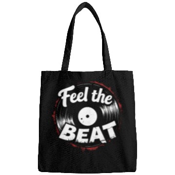 Discover Classic Vinyl 'Feel The Beat' Bags