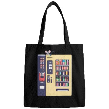 Discover Japanese vending machine with little friend. Bags