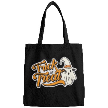 Discover trick or treat halloween with cute ghost Bags