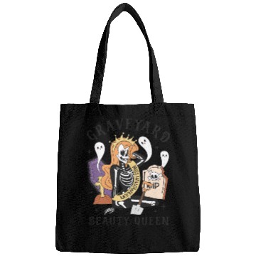 Discover Graveyard Beauty Queen: Spooky & Funny Halloween Bags