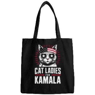 Discover Kamala Harris Cat Ladies 2024 Bags