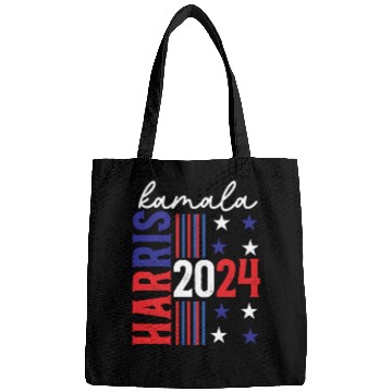 Discover Kamala Harris 2024 For President Campaign US Flag Bags
