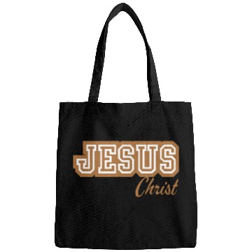 Discover Letterman Tan Jesus Bags