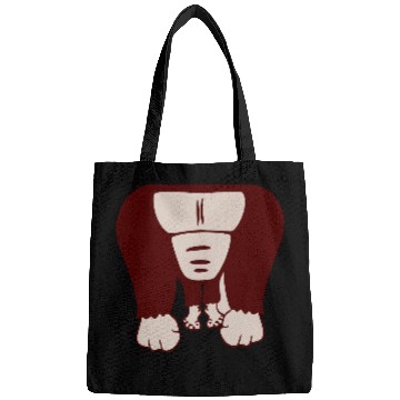 Discover Funny Gorilla Body Without Head Halloween Cost Bags