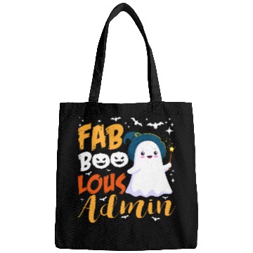 Discover Faboolous Admin Funny Scary Ghost Halloween Costum Bags