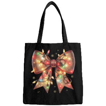 Discover Christmas Light Coquette Bow Bags