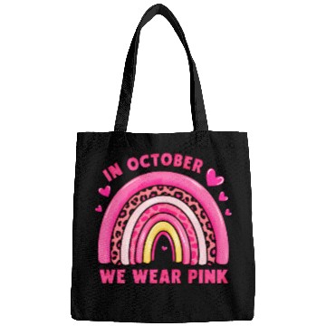Discover In October We Wear Pink Leopard Bags