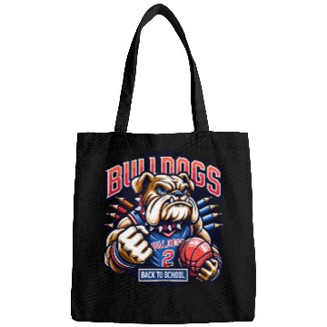 Discover Bulldogs Mascot Back To School Team Spirit Bags