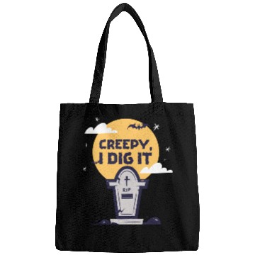 Discover Creepy I Dig It Bags