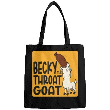 Discover Becky the Throat Goat Bags
