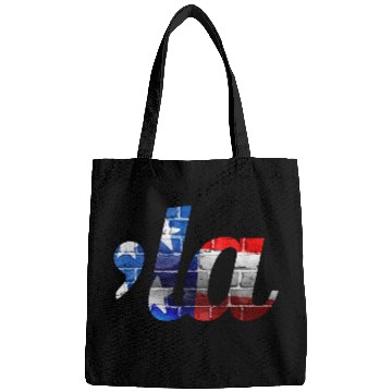 Discover Comma la Kamala Harris USA flag Bags