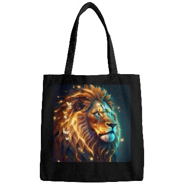 Discover Butterfly lion image Bags