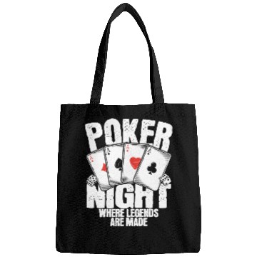 Discover Poker Night Where Legends Are Made Bags