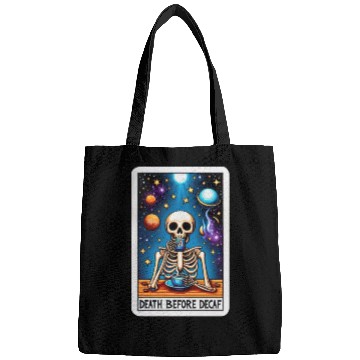 Discover Tarot Card Collection - Death Before Decaf Bags