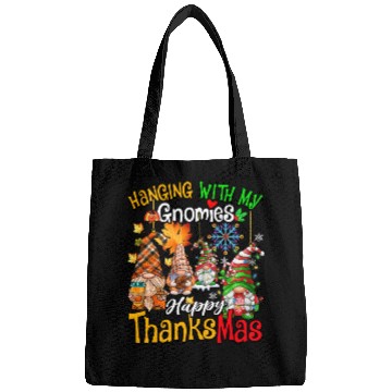 Discover Hanging With My Gnomies Happy Thanksmas Gnomes Bags