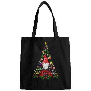 Discover Funny Gnomes Christmas Tree Gnomies Family Xmas Bags