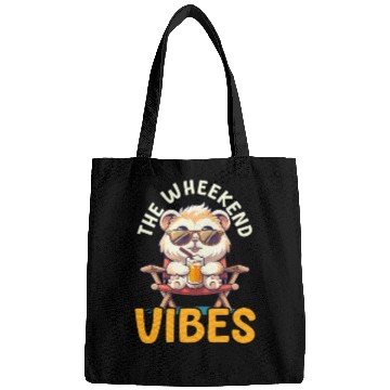 Discover Guinea Pig The Wheekend Vibes Bags