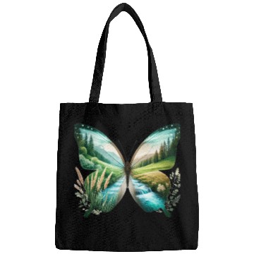 Discover Butterfly of Serenity  Bags