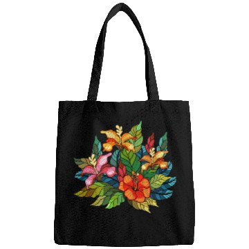 Discover Hibiscus bouquet Bags