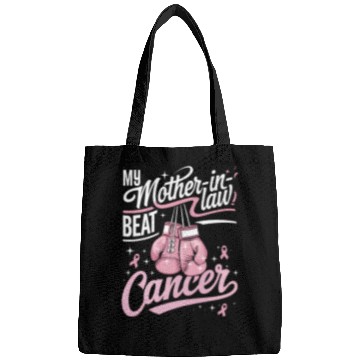 Discover My Mother-In-Law Beat Cancer Breast Cancer Bags